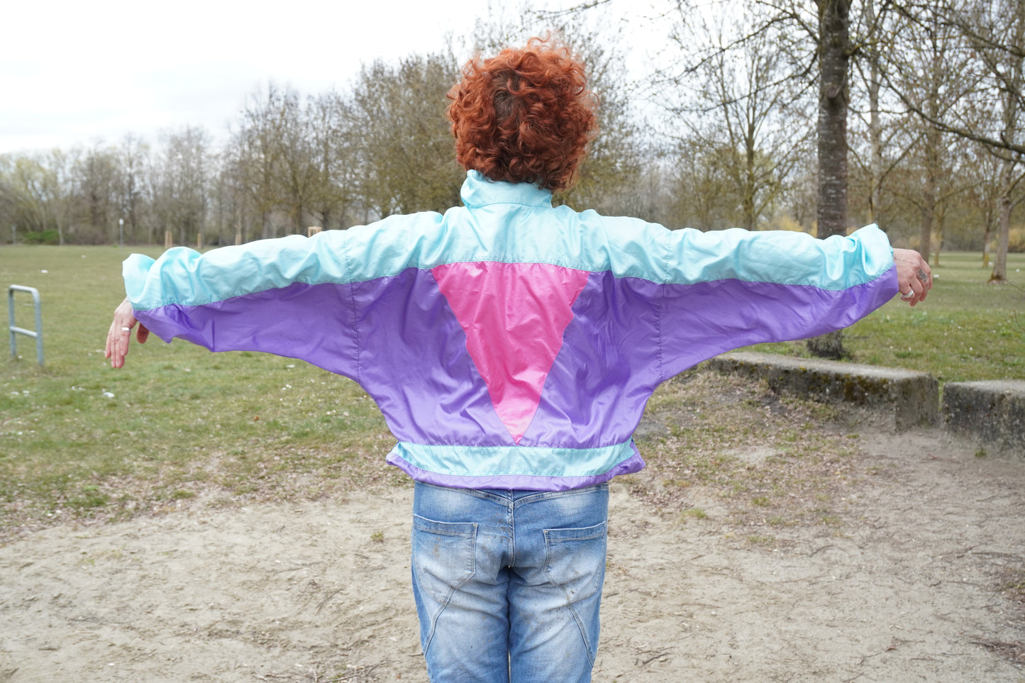 Vintage Sportjacke ALEX -- nicht nur für 90`er parties