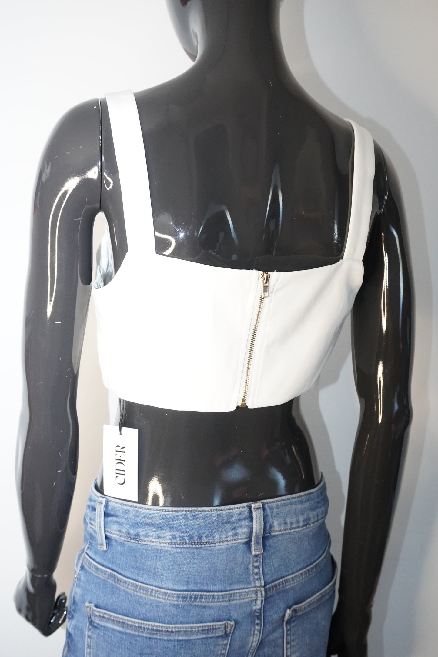 cremeweißes Bralette
