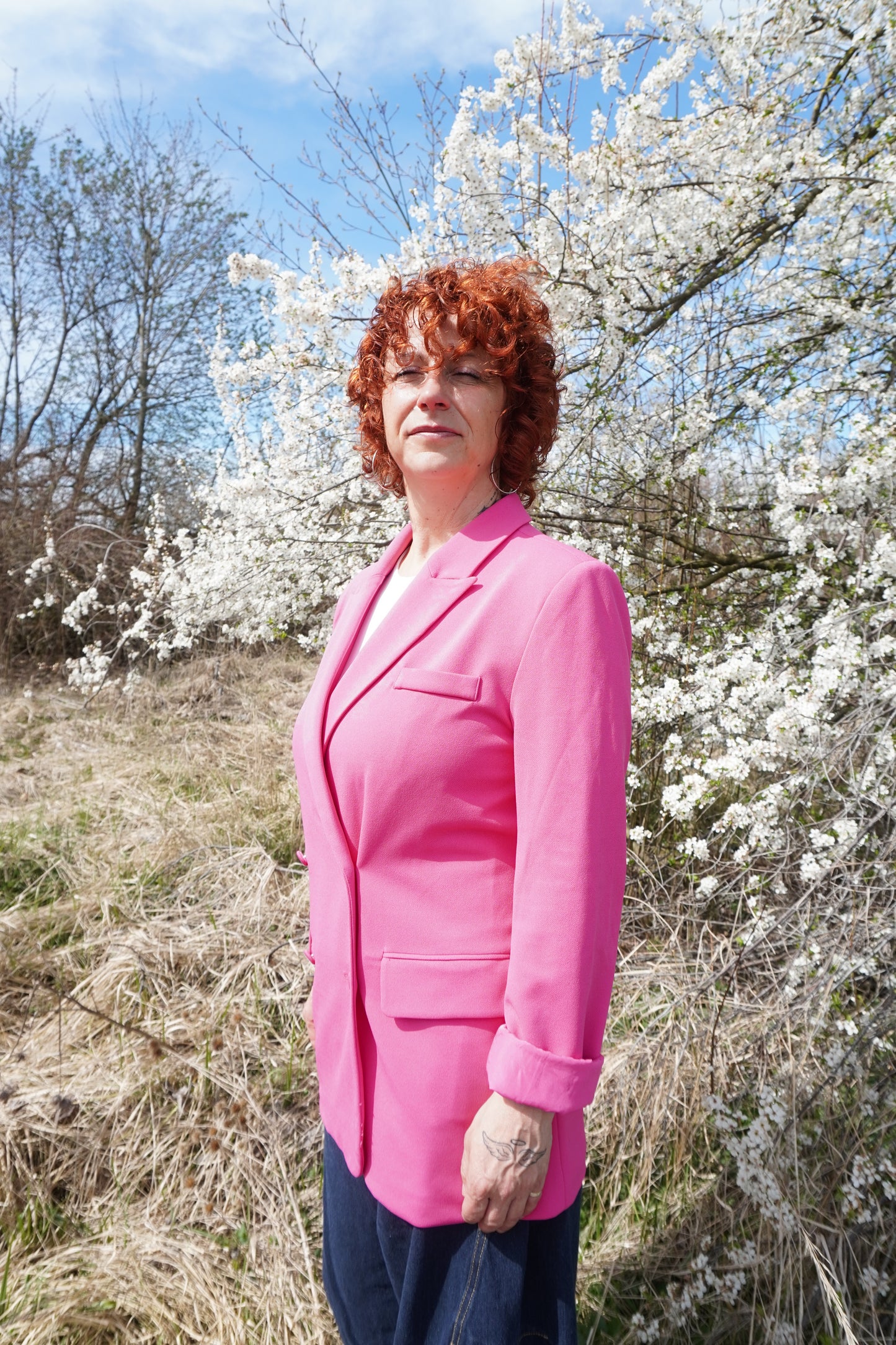 pinker Blazer