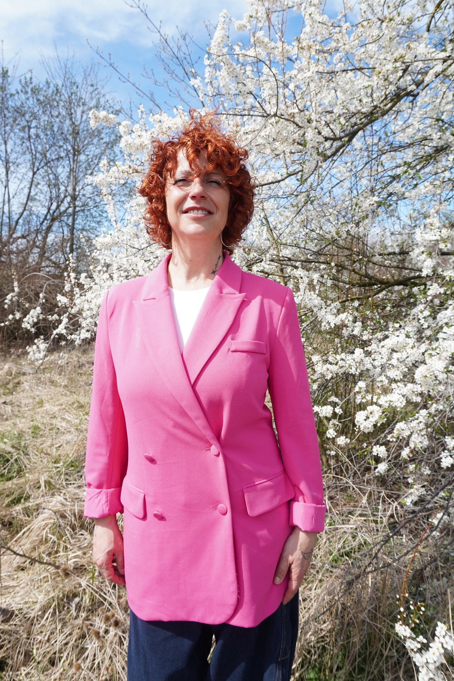 pinker Blazer