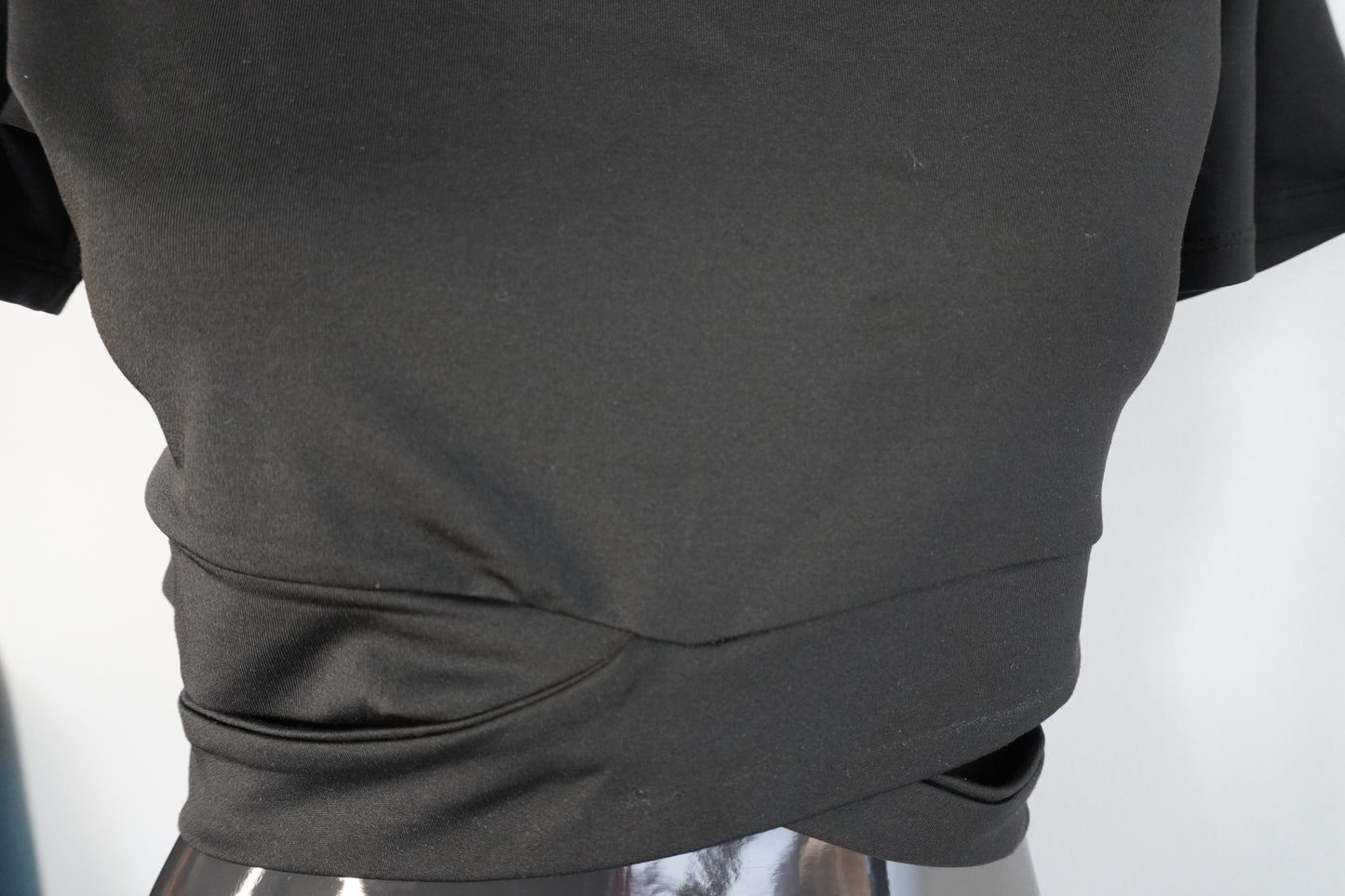 crop top schwarz