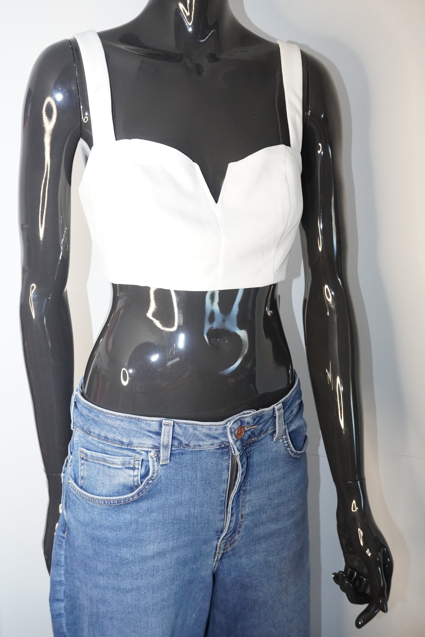 cremeweißes Bralette