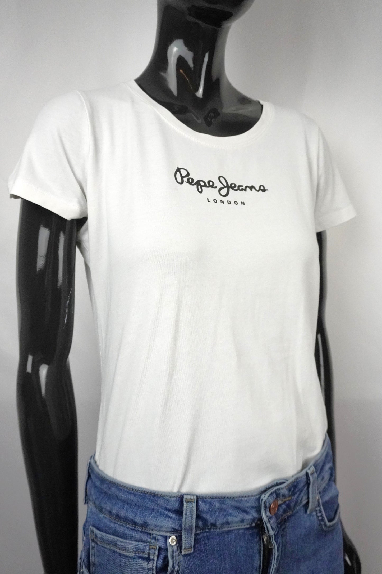 weißes T-Shirt Pepe Jeans