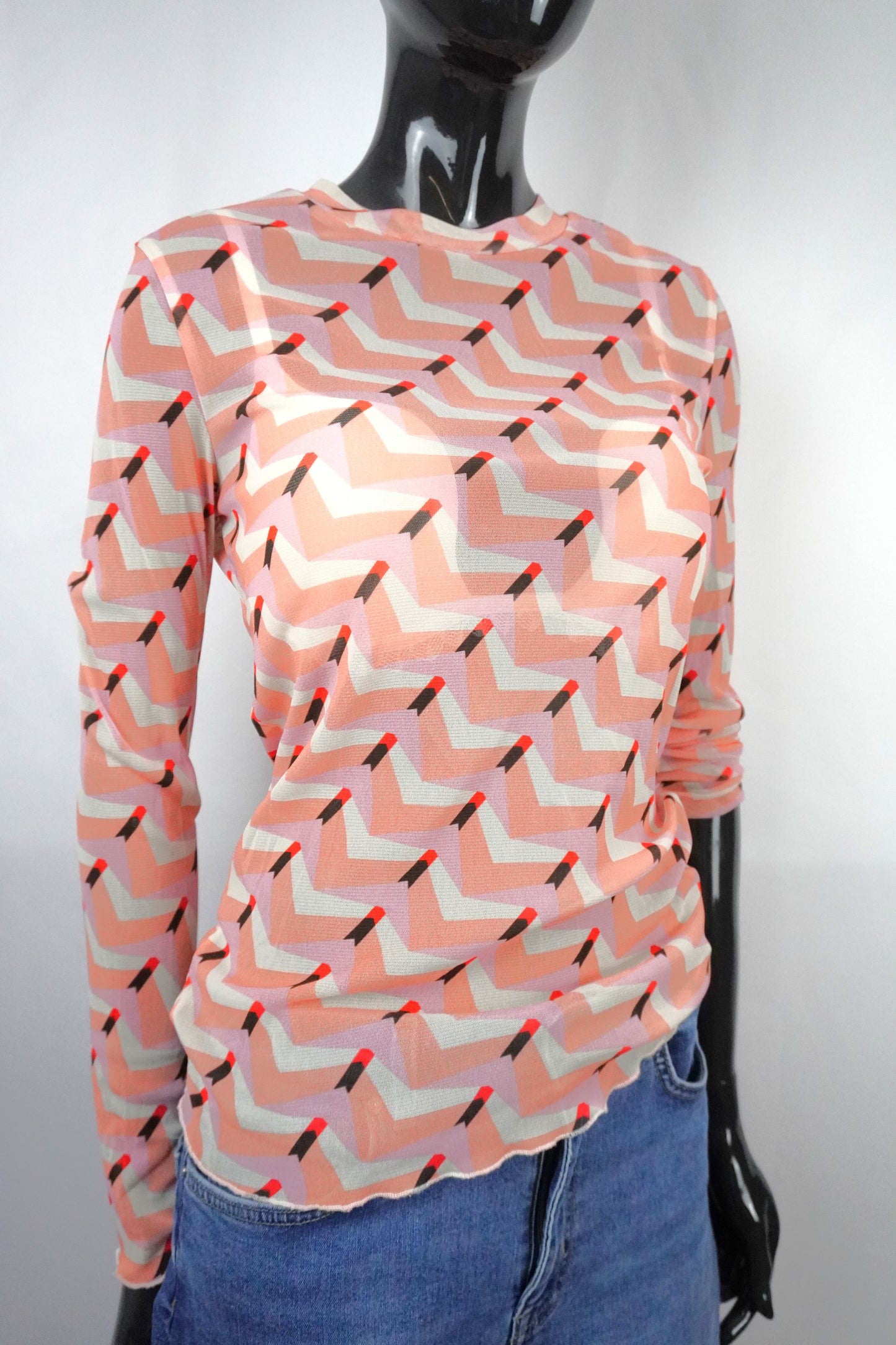Oui-Shirt bunt&transparent