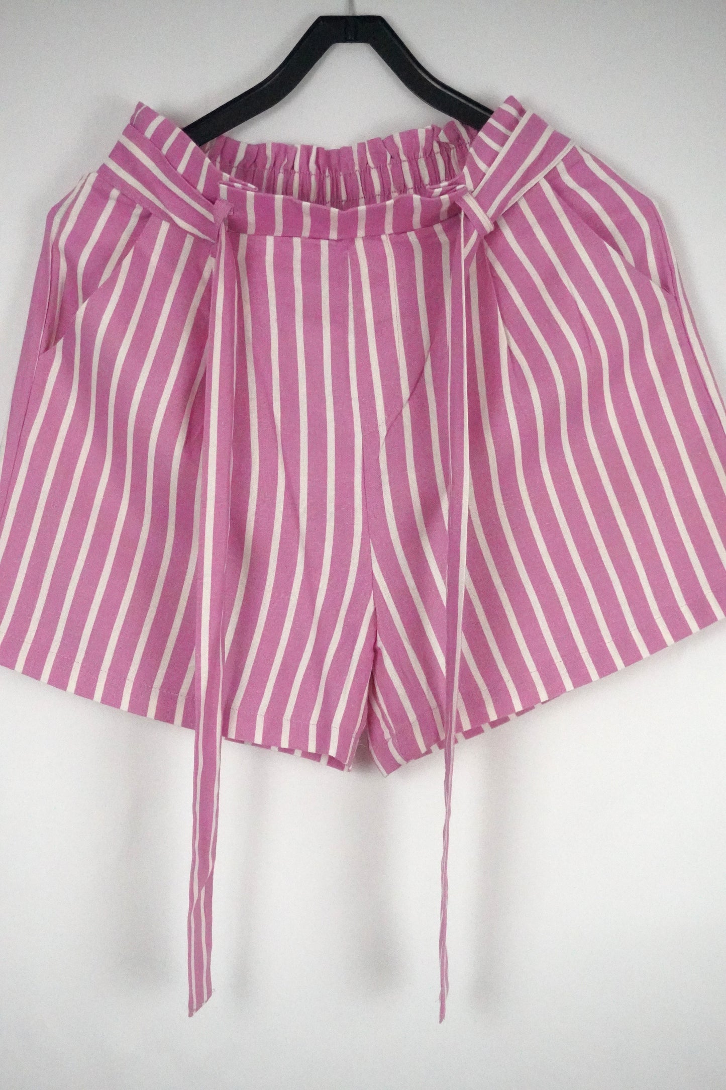 kurze Hose altrosa/weiß