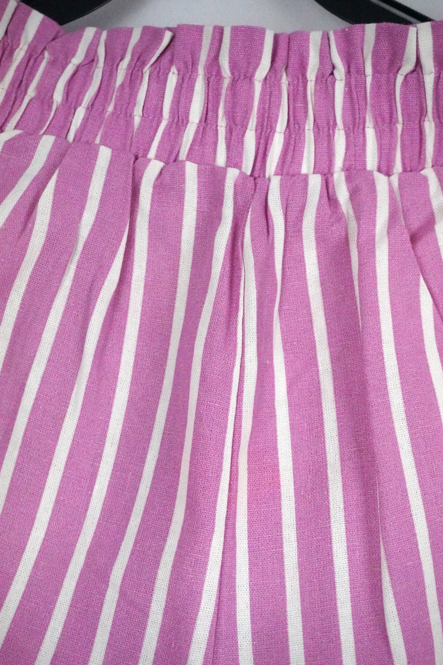 kurze Hose altrosa/weiß
