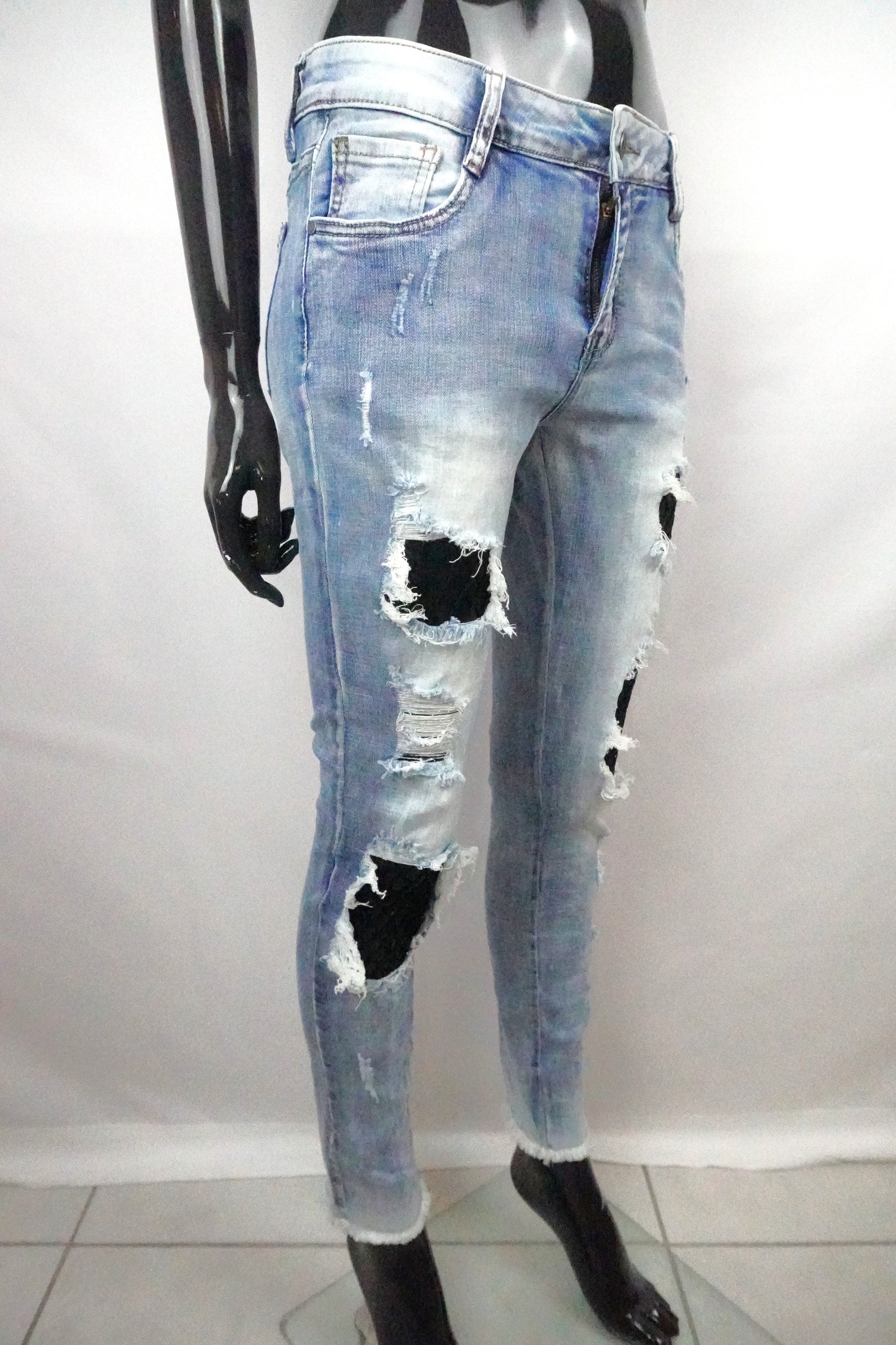skinny Jeans & Netz