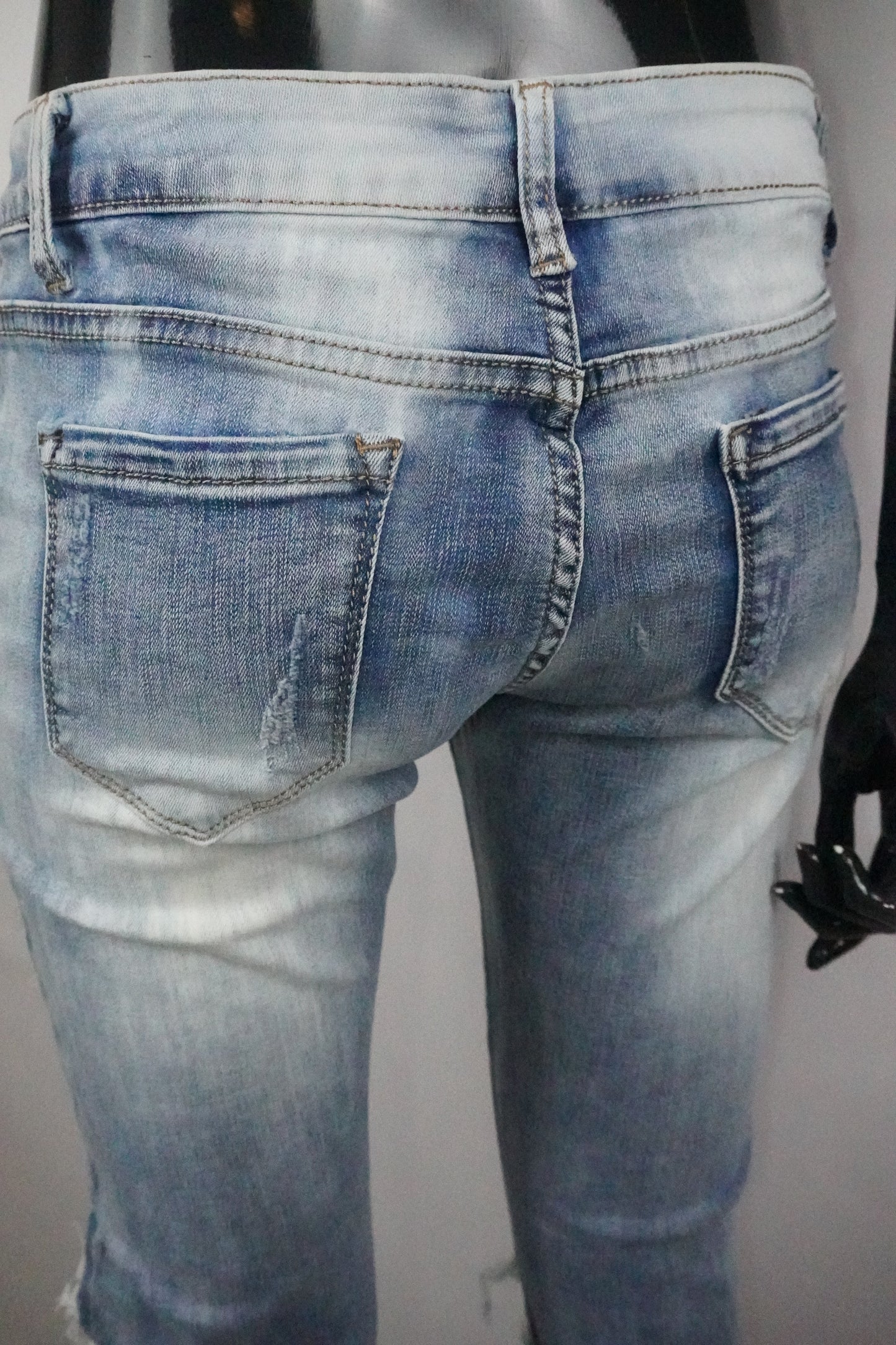 skinny Jeans & Netz