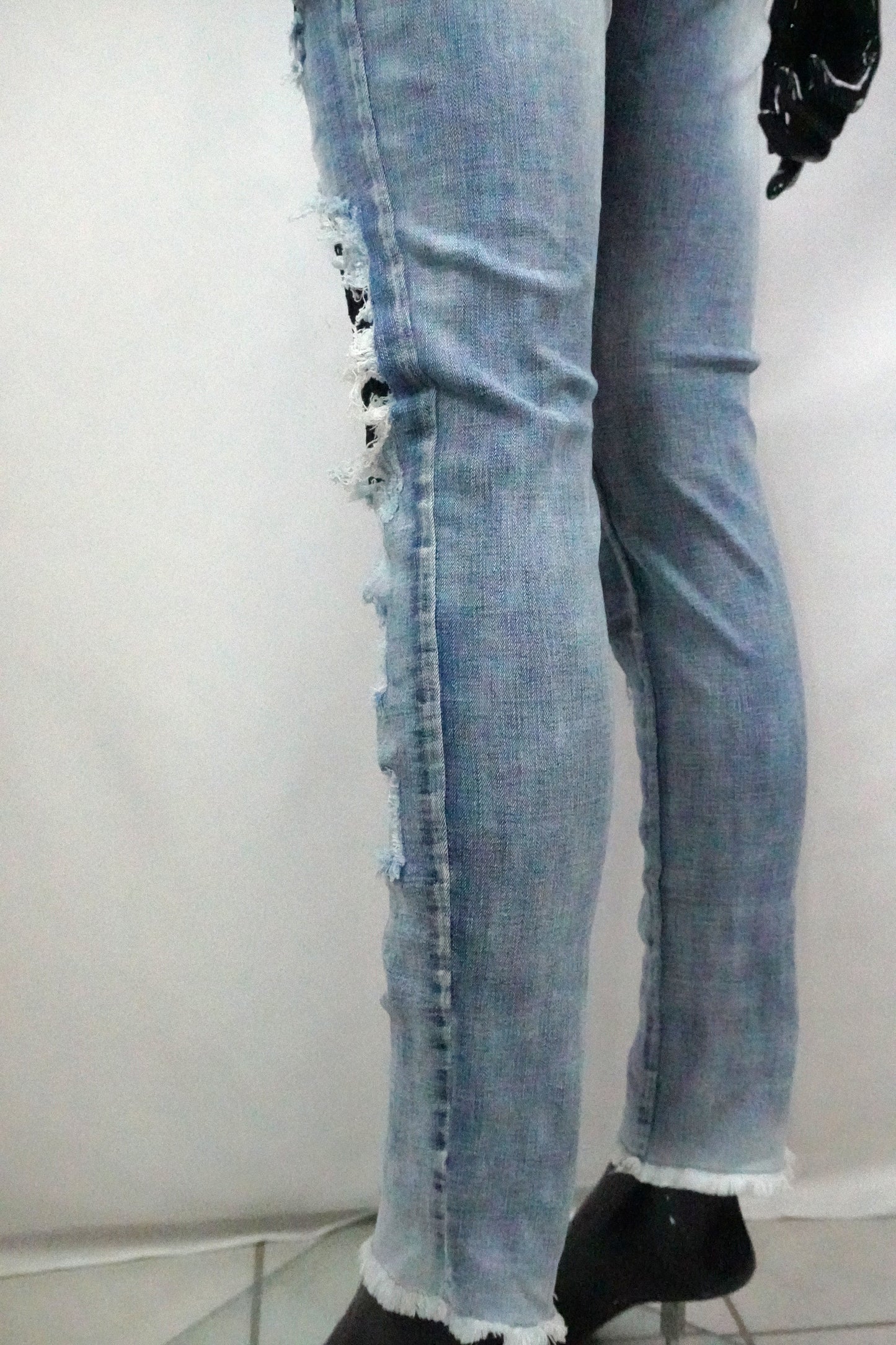 skinny Jeans & Netz