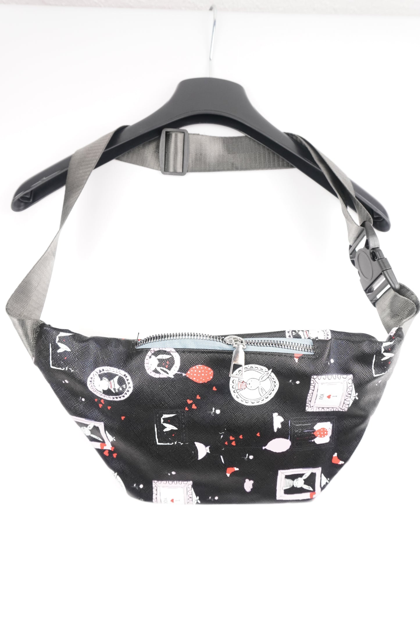 cross body bag schwarz/bunt