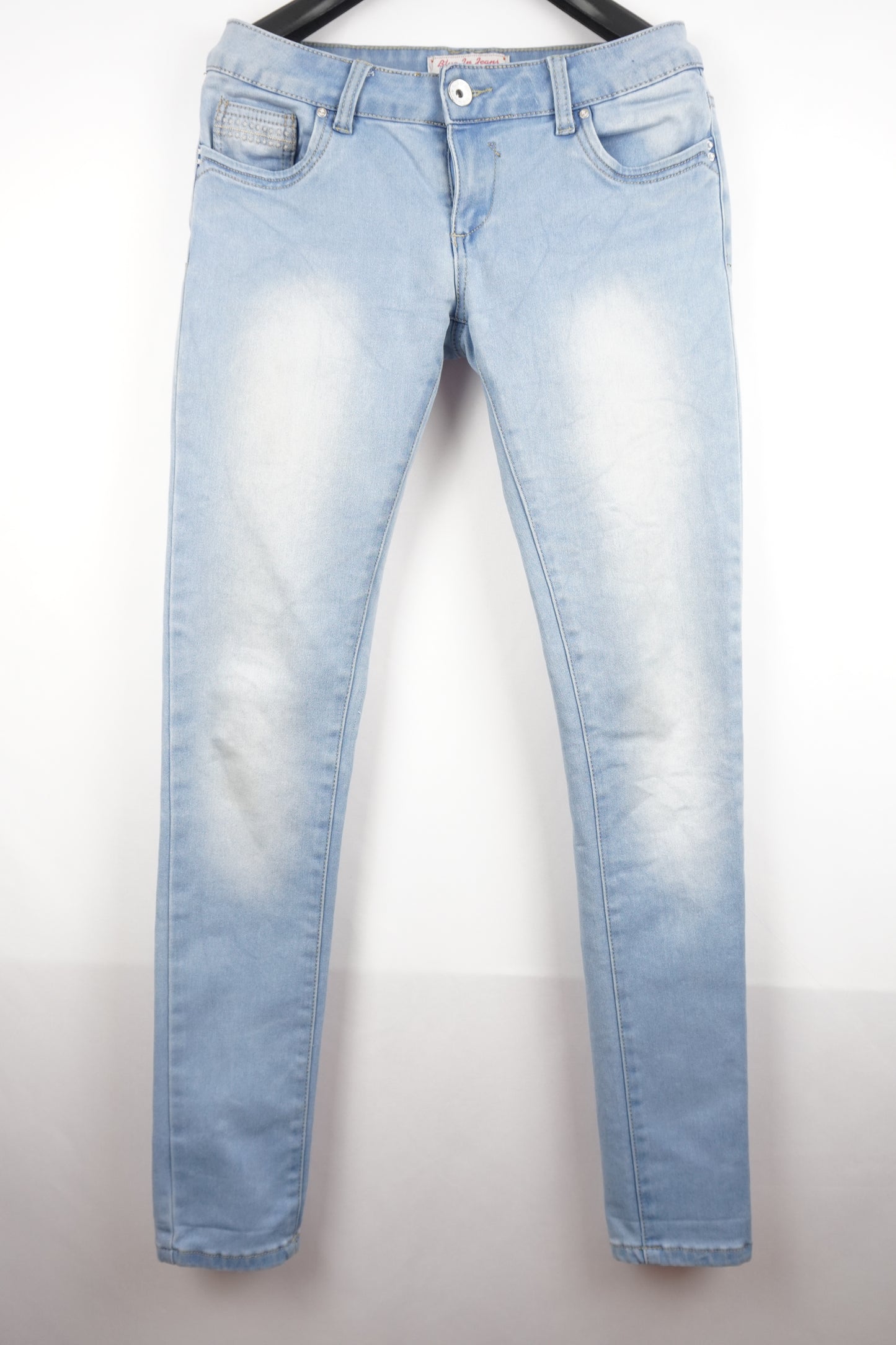 skinny Jeans hellblau