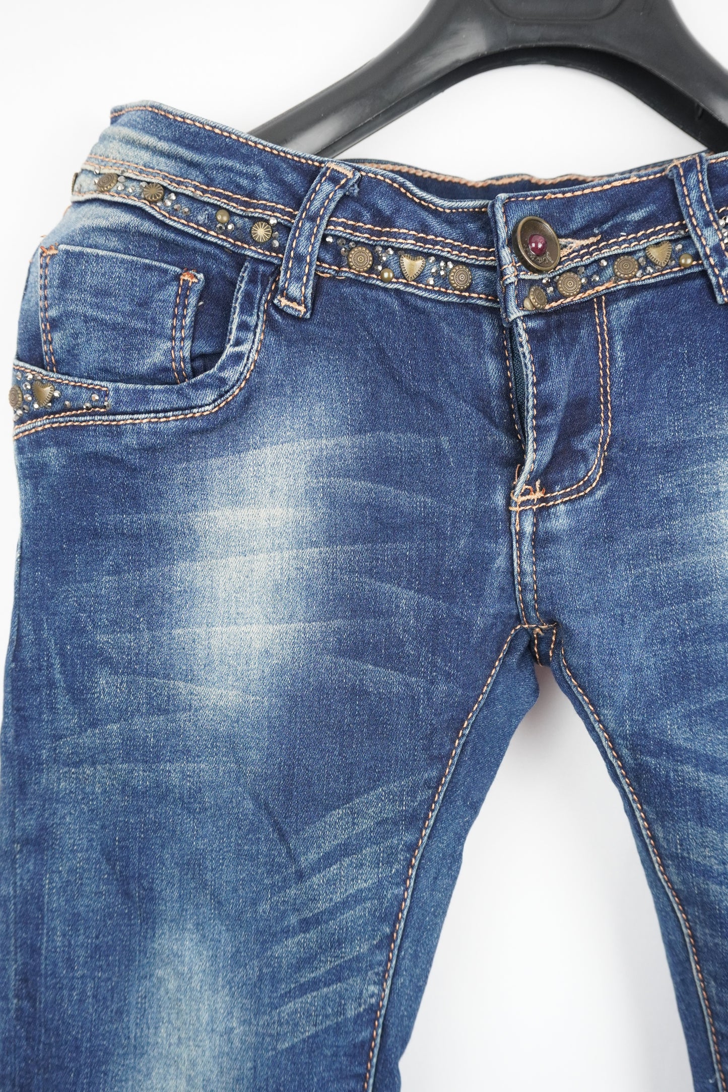 Jeans Glitzer & Nieten