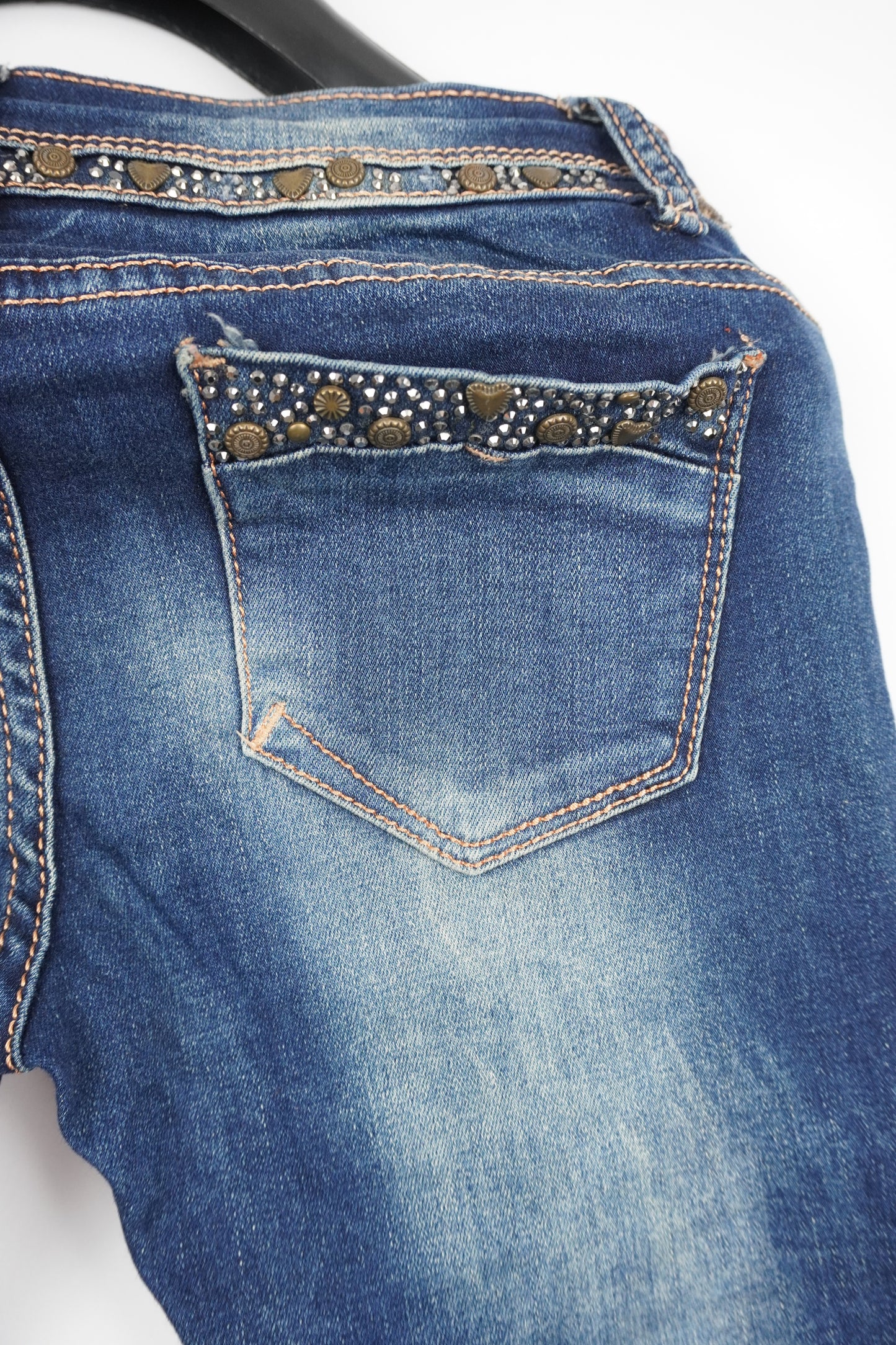 Jeans Glitzer & Nieten