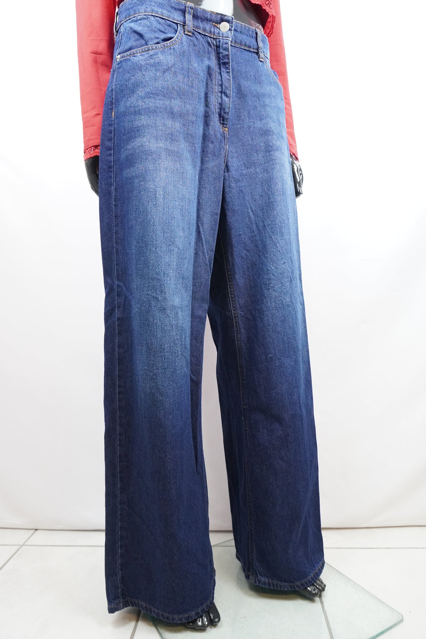 straight&wide Jeans