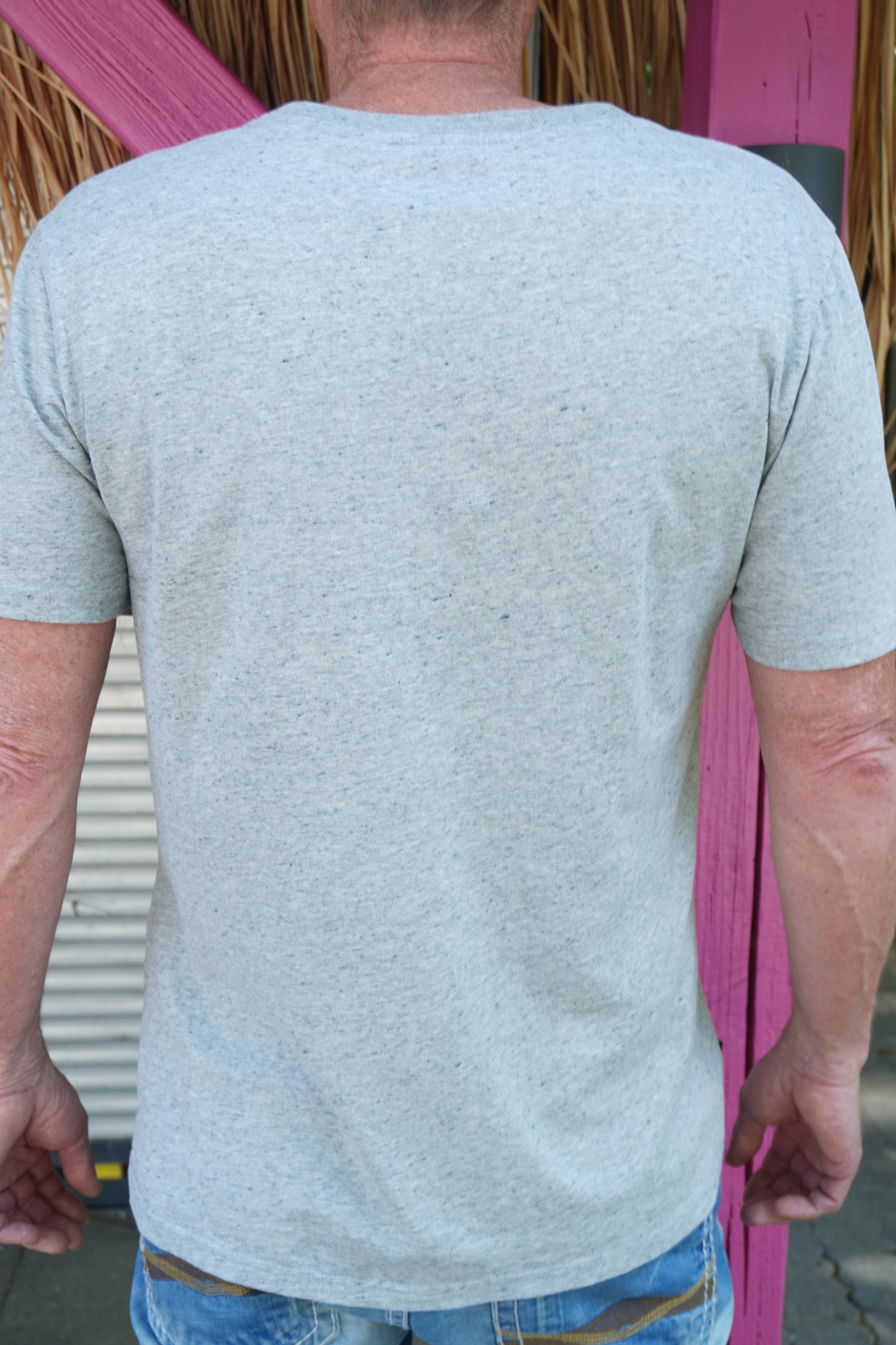 hellgraues Superdry Shirt