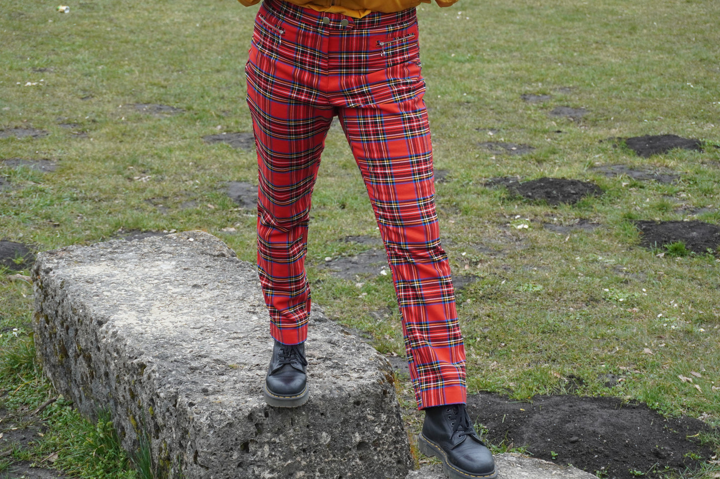 Hose Tartan-Karo-Muster