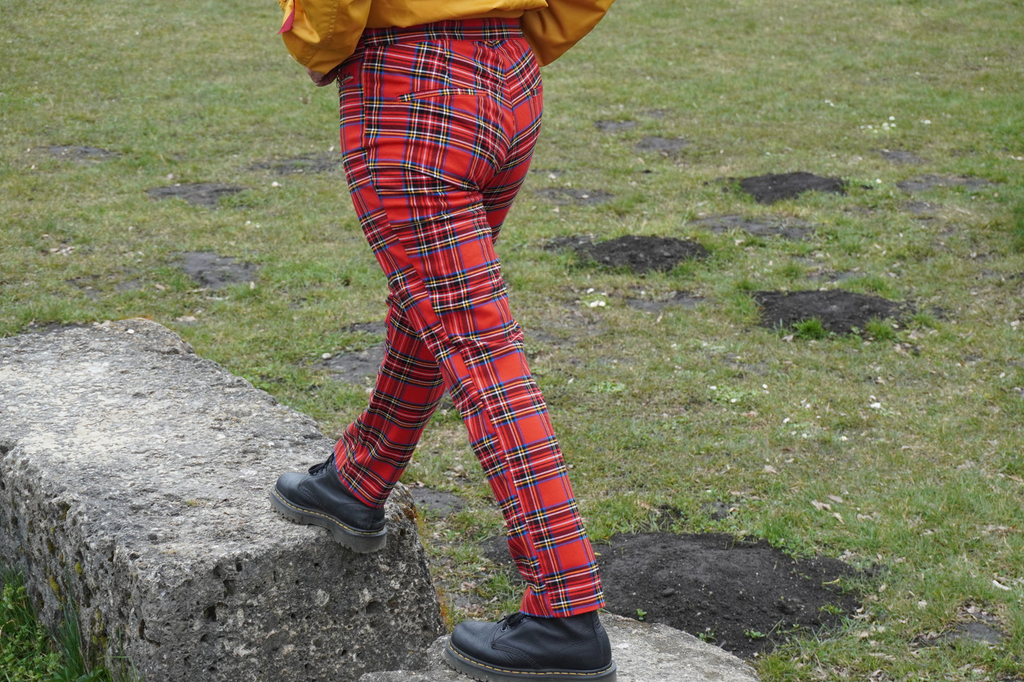 Hose Tartan-Karo-Muster